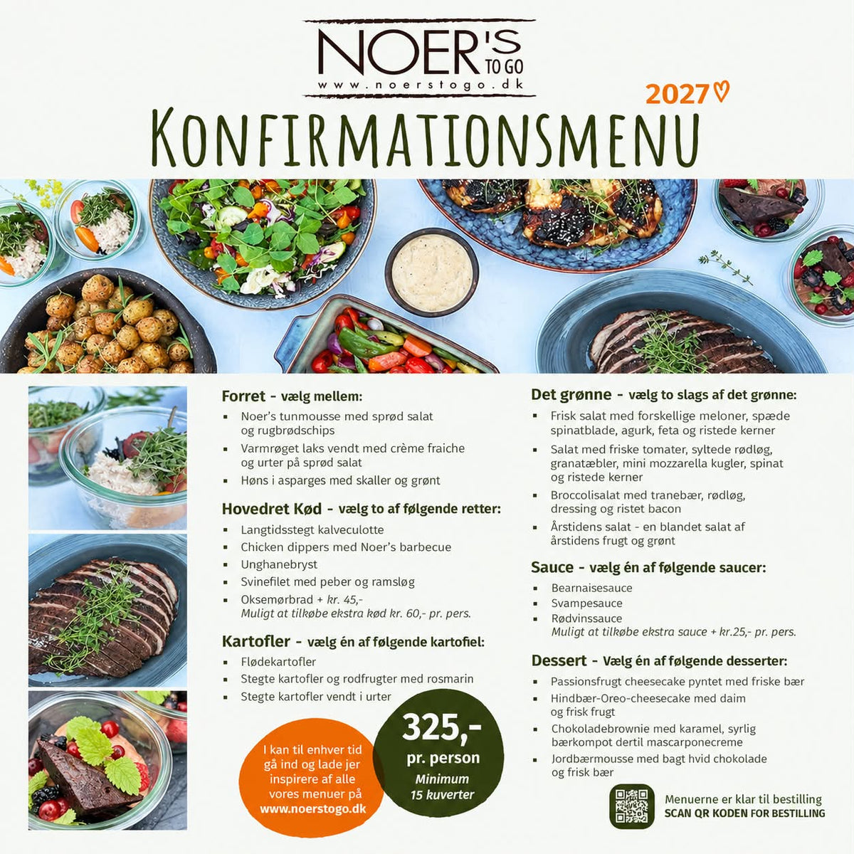 Konfirmations Menu 2027